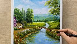 Image result for Landscape Painting Ideas