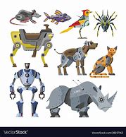 Image result for Animal Robot Cartoon