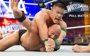 Image result for John Cena vs The Rock WrestleMania