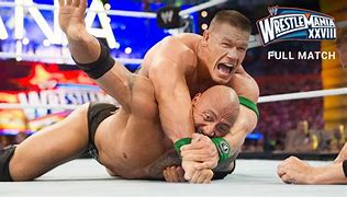 Image result for WWE Raw John Cena vs The Rock
