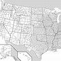 Image result for Blank US Map Color States