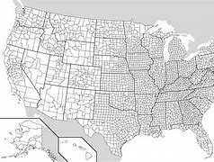 Image result for Us County Map Blank