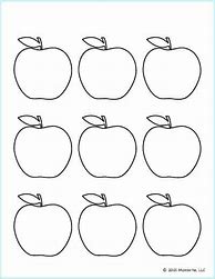 Image result for Free Printable Apple Stencils