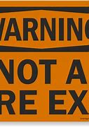 Image result for Fire Stairs Sign