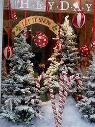 Image result for Store Display Christmas Trees