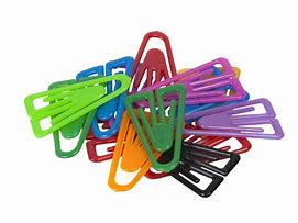 Image result for Clear Plastic Paper Clips