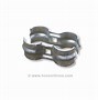 Image result for Galvanized Pipe Saddle Clamp