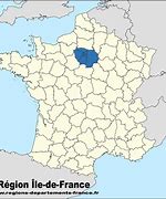 Image result for Carte Île De France