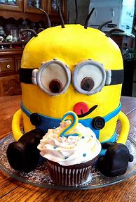 Image result for Minions 3D Cake