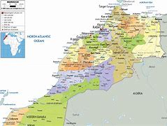 Image result for Morocco Map Google