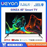 Image result for 40 Inches TV Ginza