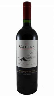 Image result for Catena Zapata Cabernet Sauvignon High Mountain Vines
