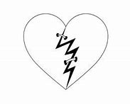 Image result for Shattered Heart Tattoo