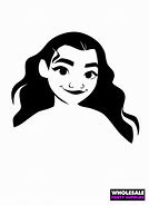 Image result for Moana Clip Art Black and White