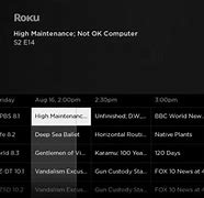 Image result for Roku TV Network Menu