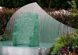 Image result for Glass Garden Sculpture
