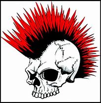Image result for Punk Rock Skull