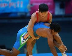 Image result for Wrestling at Asian Games