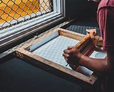 Image result for Man Screen Printing