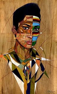 Image result for African Cubism Art