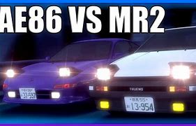 Image result for AE86 vs Toyota MR2 SW20 Manga