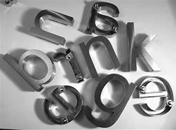 Image result for 3D Stainless Steel Letters