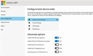 Image result for Surface UEFI Screen