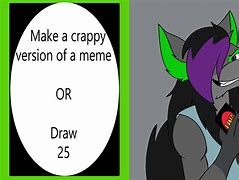 Image result for Draw 25 Furry Meme
