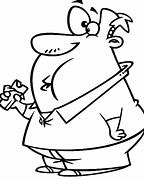 Image result for Fat Boy Eating Cartoon