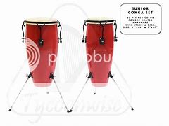 Image result for Red Conga Drum