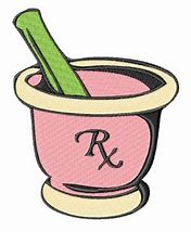 Image result for Mortar and Pestle Embroidery Design
