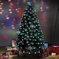 Image result for Decorated Fibre Optic Christmas Tree