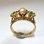 Image result for Peridot and Pearl Ring