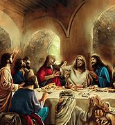 Image result for Jesus Breaking Bread Modern Art