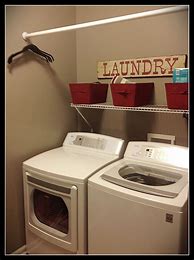 Image result for Best Place to Put a Rod in Laundry Room