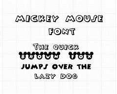 Image result for Mickey Mouse Lettering Font