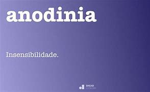Image result for anodinia