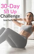 Image result for 30-Day Sit Up Calandar