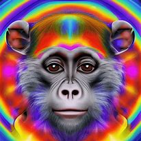 Image result for Trippy Space Monkey