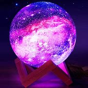 Image result for Galaxy Moon Lamp Off Stand