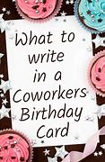 Image result for Birthday Card Wishes for CoWorker