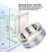 Image result for Glass Shower Door Pull Handles
