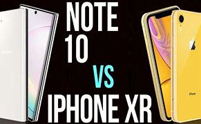 Image result for Note 10 vs iPhone XR