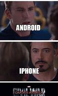 Image result for Apple vs Android Meme