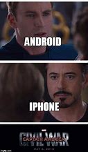 Image result for Apple Android Phone Meme