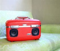 Image result for Old Suitcase Record Player