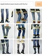 Image result for Apple Bottom Jeans Boots with the Fu