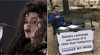 Image result for Bellatrix Memes