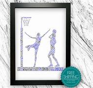 Image result for Personalised Netball