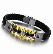 Image result for Titanium Bracelets for Men Cable